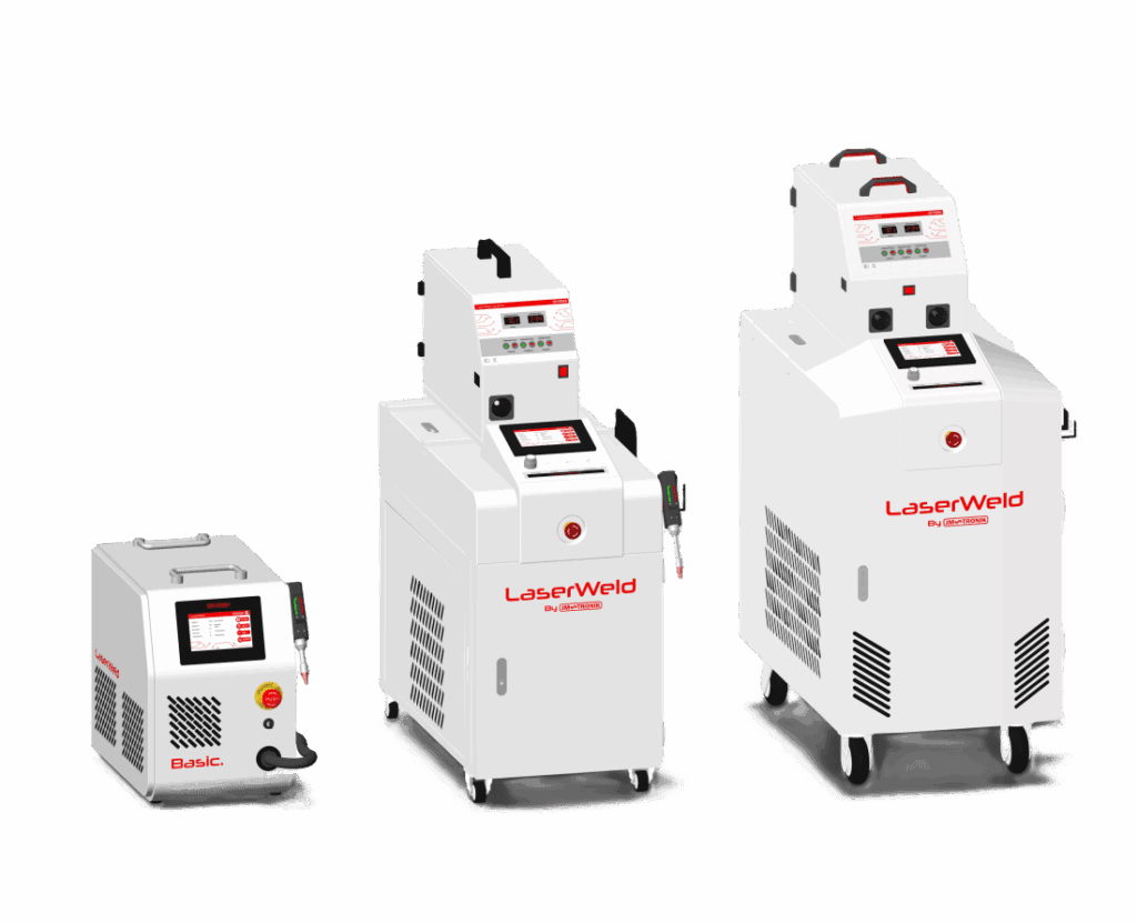 LaserWeld laser welding machine lineup